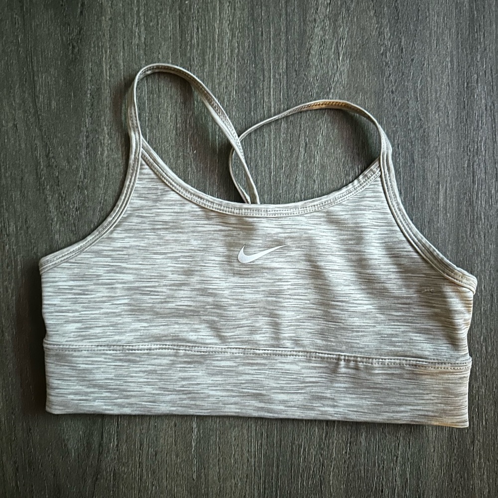 Nike Girls Tan Sports Bra